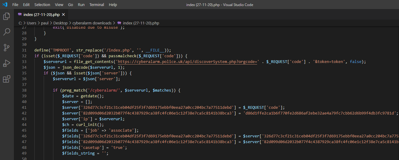 CyberAlarm: Testing the "production version"... and why you should avoid it.