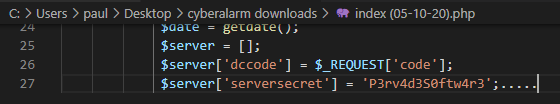 CyberAlarm: Testing the "production version"... and why you should avoid it.