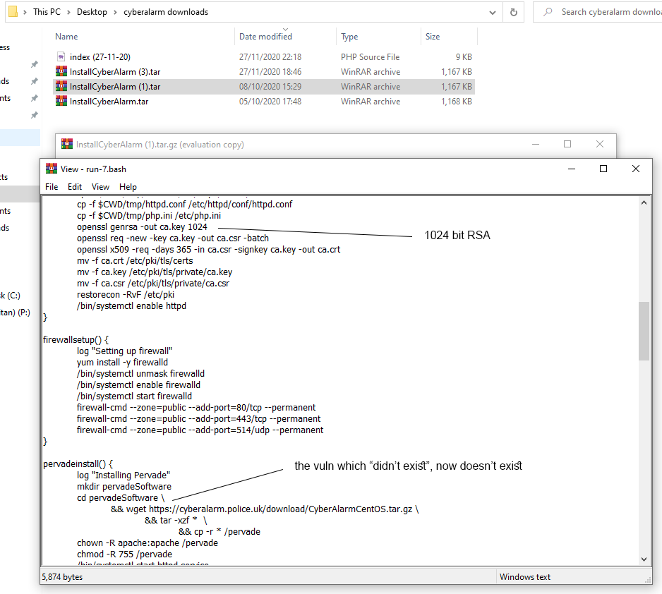 CyberAlarm: Testing the "production version"... and why you should avoid it.